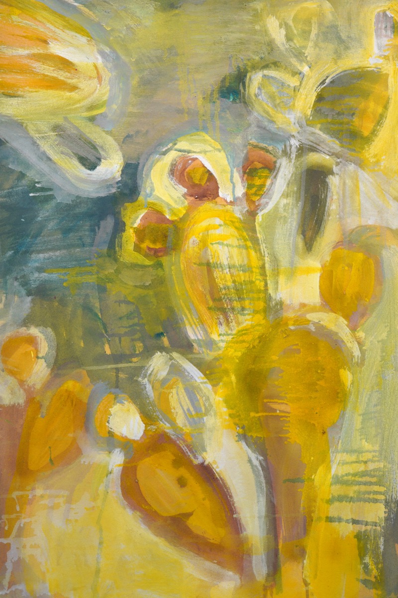 Yellow and Green Cacti